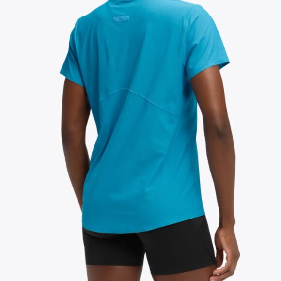 Hoka NEW Airolite Short Sleeve 2.0- Small, Hoka Blue - Picture 2 of 10